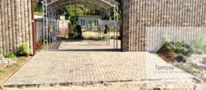 Подробнее о статье Тротуарная плитка — мощение дорожек и дворов в Пушкино